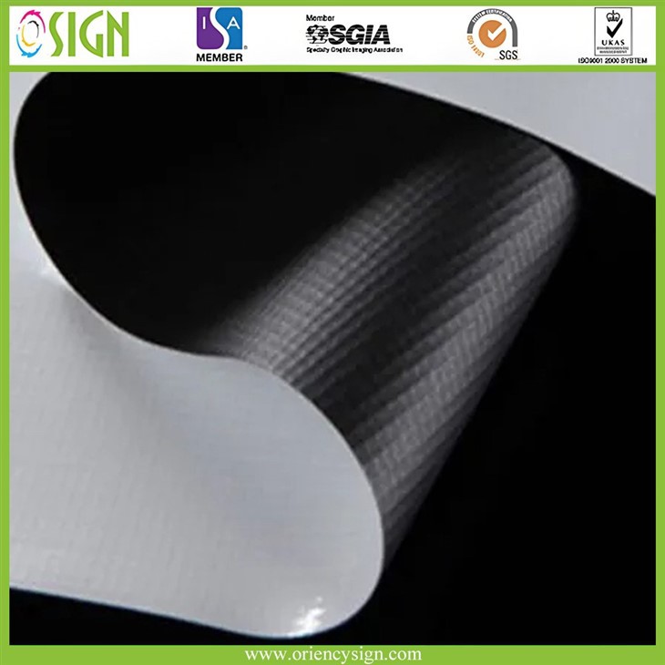 PVC Black Back Banner factory PVC Black Back Banner factory