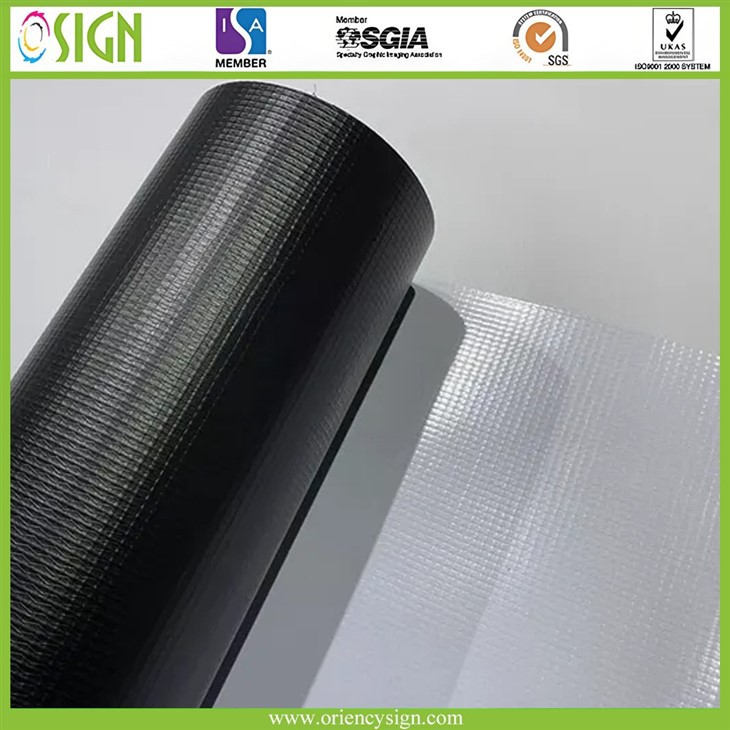 PVC Black Back Banner high quality PVC Black Back Banner high quality