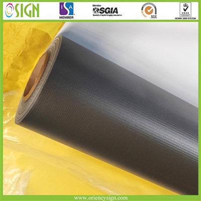 Black Back Banner Material